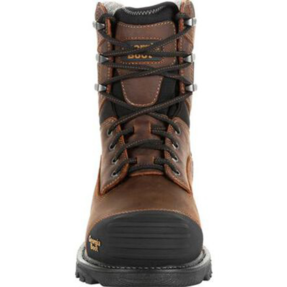 Georgia Boot Rumbler 8 Inch Waterproof Work Boots with Composite Toe from Columbia Safety